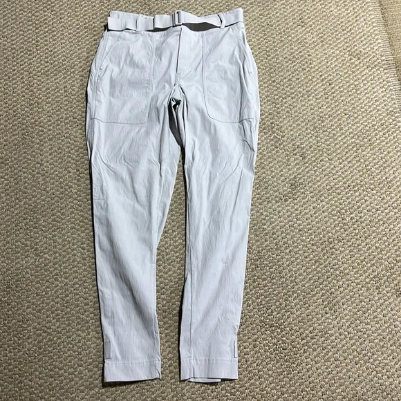 Athleta Trekkie Belted Hiking Pant - Grey Size 4 - Picture 3 of 4